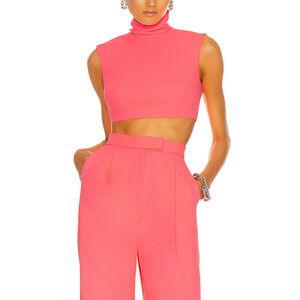 Alex Perry 'Blake' Pink Polyester Top Size 4